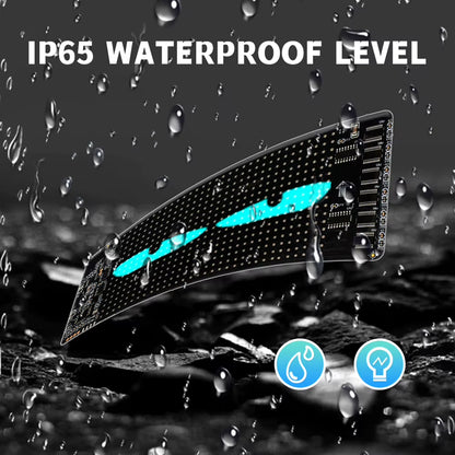 LED Panel Light Remote Control LED Decoration Light Demon Eyes Flexible LED Panel for Car Truck Accessories for for Demon Eyes