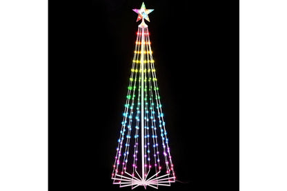 1.8M Christmas Tree 265 LED RGB Fairy Lights