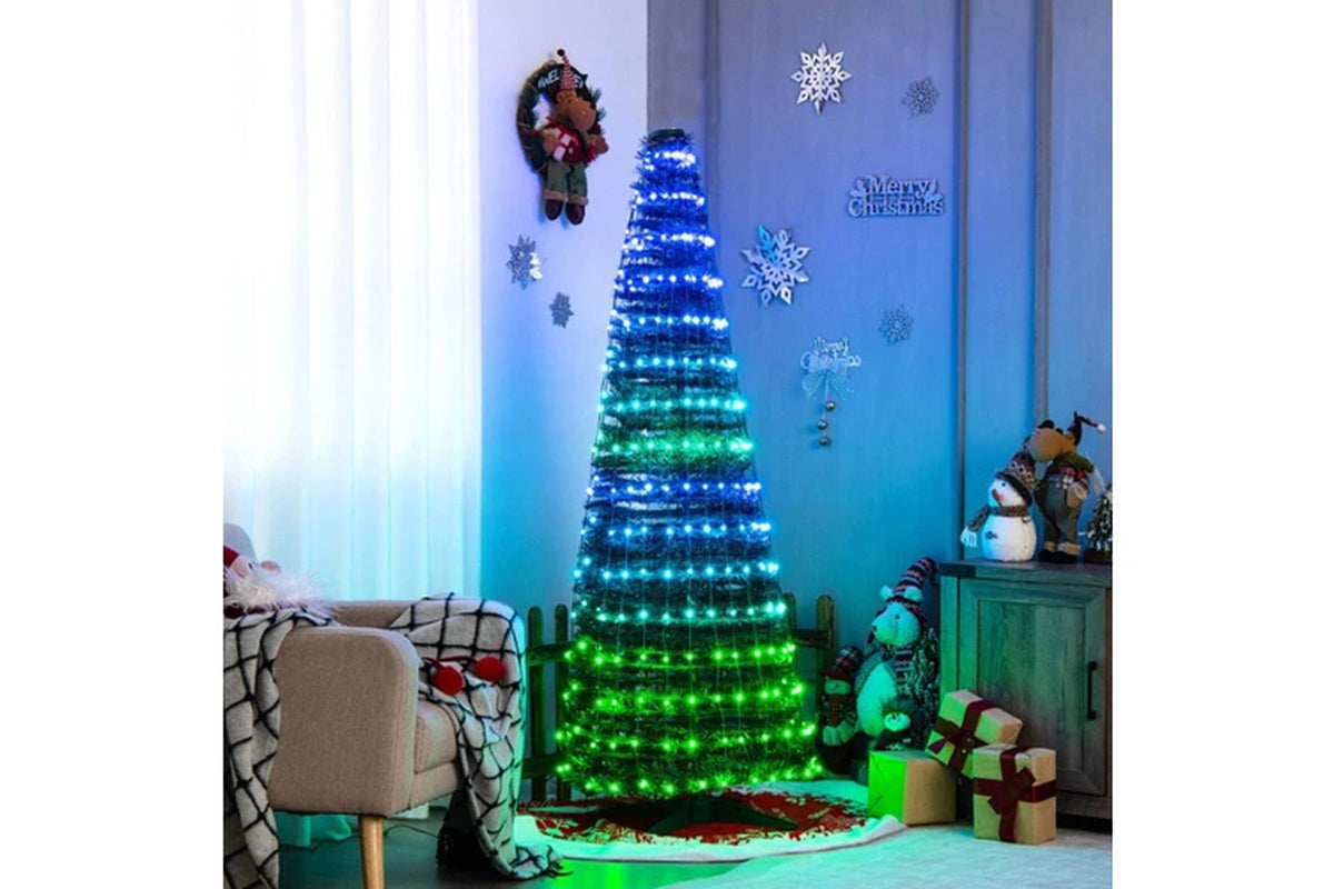 Smart App Control LED String Light Christmas Tree Decorative Light Dimmable Music Sync Light