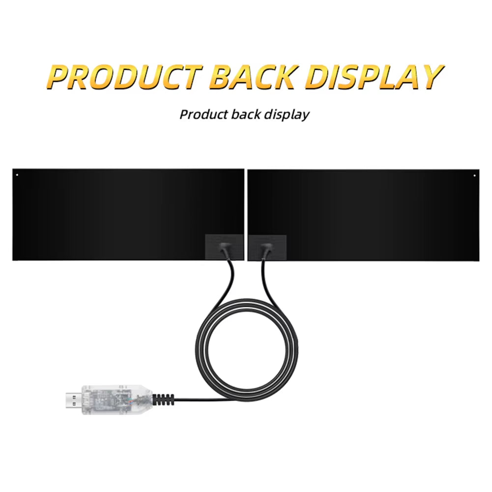 2Pcs LED Dynamic Demon Eyes Atmosphere Light USB Car Front Rear Windshield Glass Light 12 Modes for Car Decoration