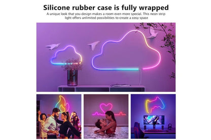 USB Bluetooth/Rgbic LED Neon Strip/10Ft/Music Sync