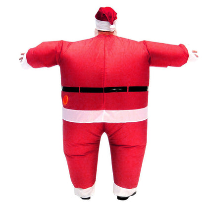 1X 200Cm Inflatable Santa Christmas Costume Cosplay Xmas Fancy Dress Suit Party