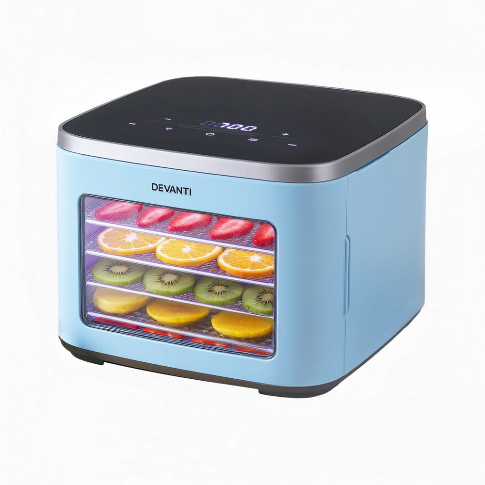 Devanti 5 Trays Food Dehydrator Mini Fruit Dryer 500W