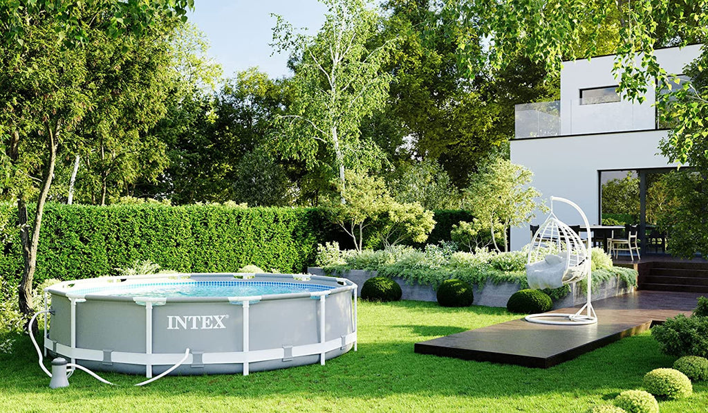 Intex PRISM 10' Metal Frame Above Ground Pool - 305cm x 76cm 26702