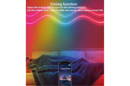 Bluetooth/Rgbic LED Neon Strip/16.4Ft/Music Sync