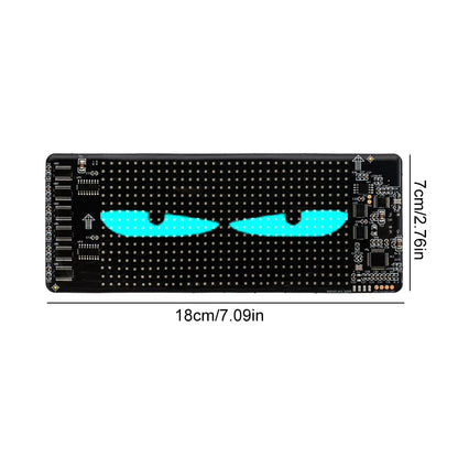 LED Panel Light Remote Control LED Decoration Light Demon Eyes Flexible LED Panel for Car Truck Accessories for for Demon Eyes