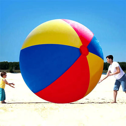 100/150Cm Giant Inflatable Beach Ball Summer Outdoor Pool Ball Bath Inflatable Toy Children Toy Ball Water Beach Swimming
