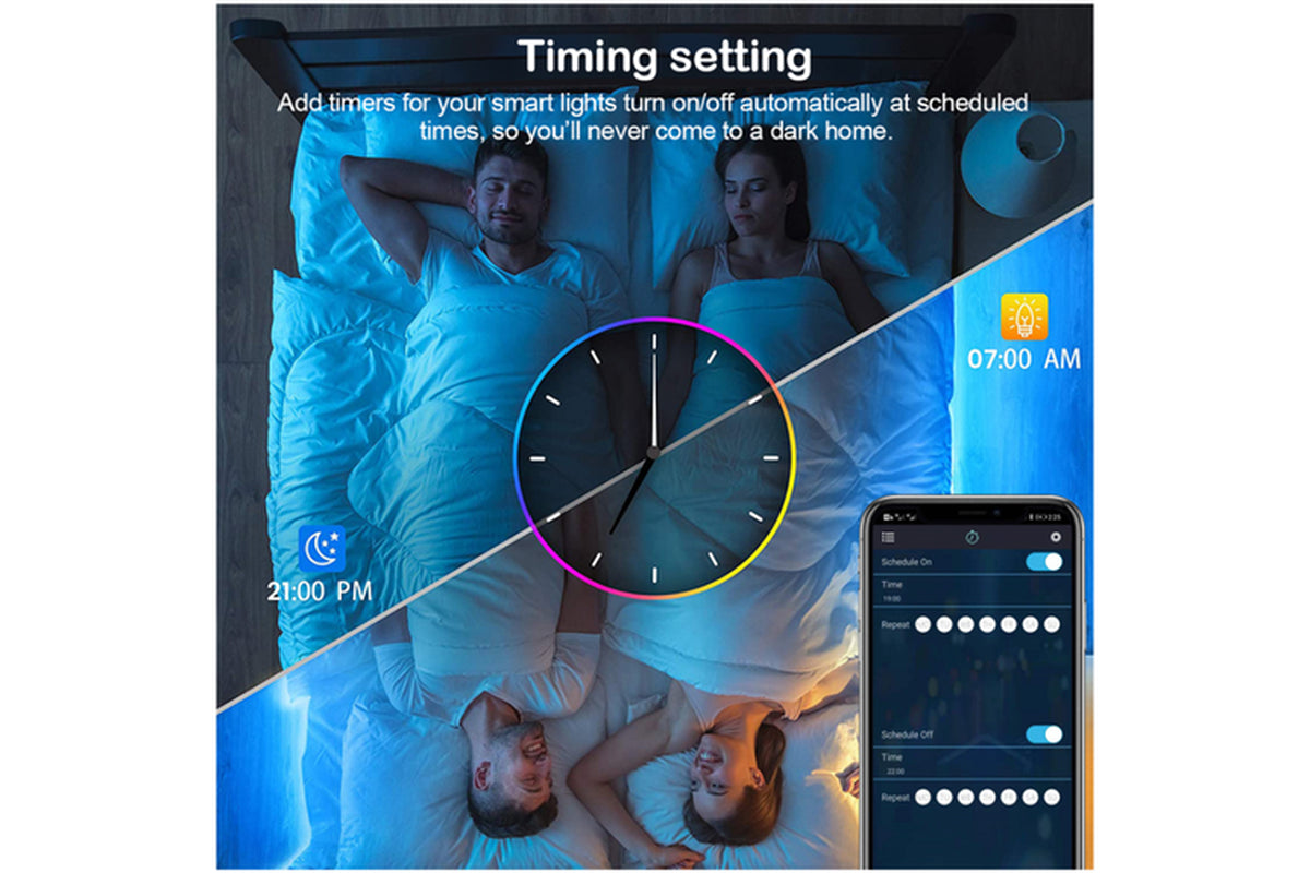 Bluetooth/Rgbic LED Neon Light Strip/32.8Ft/Music Sync