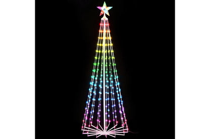 1.8M Christmas Tree 265 LED RGB Fairy Lights