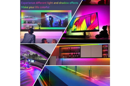 USB Bluetooth/Rgbic LED Neon Strip/10Ft/Music Sync